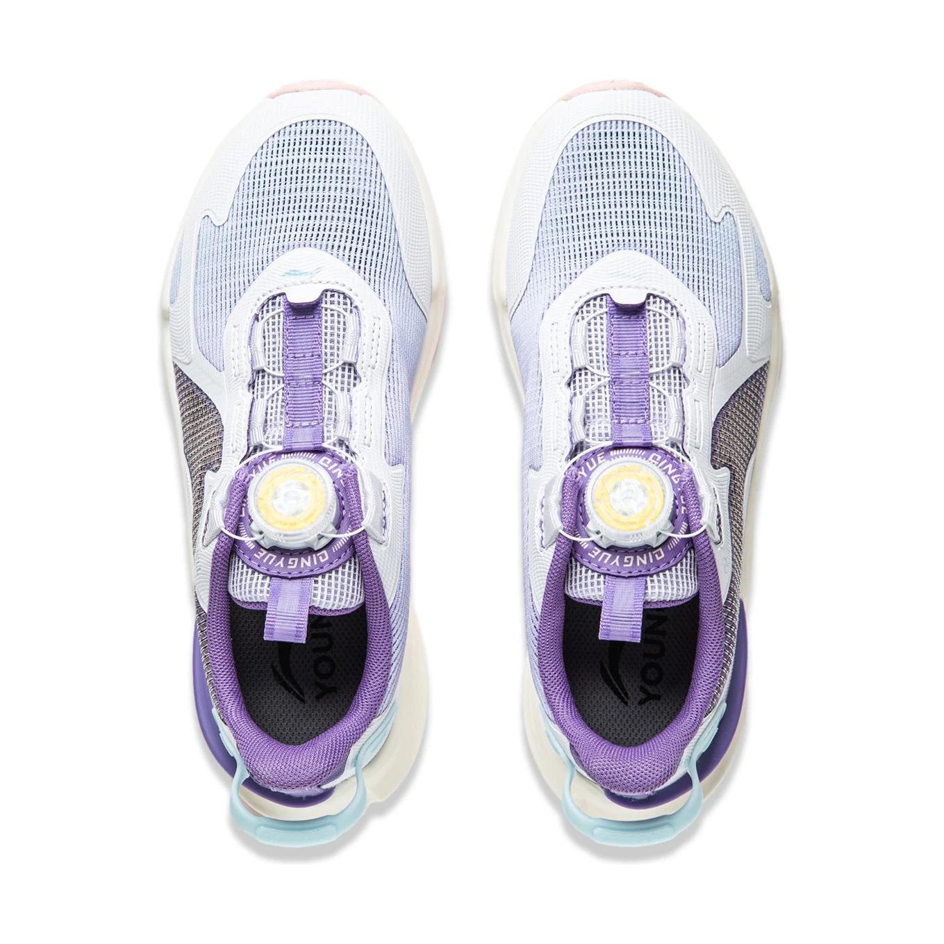 Shop (JR) 리닝 영스터 V2 '화이트 퍼플' (Li-Ning Youngster V2 '화이트 퍼플') YKCU046-2