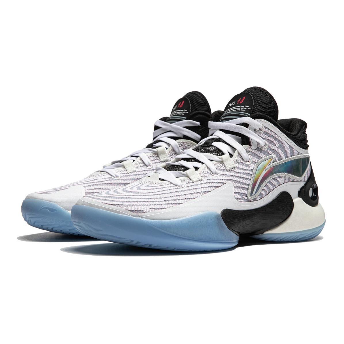 Details for 大童 李寧兒童 駕馭帥18 舒適 防滑耐磨 兒童籃球鞋 白黑色