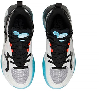 大童 LiNing李宁 駕帥 16 減震防滑耐磨 中筒 實戰籃球鞋 白黑藍 Shop 大童 LiNing李宁 駕帥 16 減震防滑耐磨 中筒 實戰籃球鞋 白黑藍