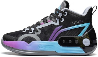 (Youth) Li-Ning Yushuai 16 Mid 'Black Purple Blue' YKBS100-5 (Youth) Li-Ning Yushuai 16 Mid 'Black Purple Blue' YKBS100-5