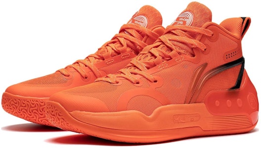 (JR) 李宁 驭帅16 中帮 '橙黑色' YKBT012-3 Lookbook (JR) 李宁 驭帅16 中帮 '橙黑色' YKBT012-3