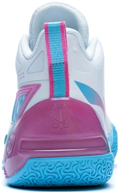 (Youth) Li-Ning Yushuai 16 Mid 'White Blue Purple' YKBT012-1 Details for (Youth) Li-Ning Yushuai 16 Mid 'White Blue Purple' YKBT012-1