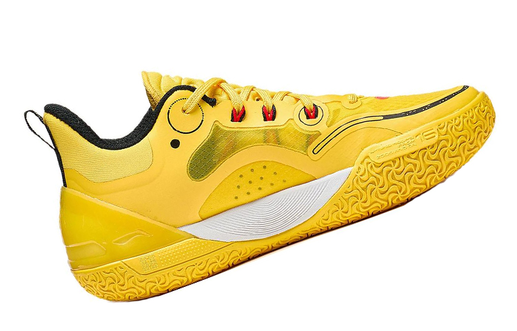 Lookbook (JR) 리닝 유슈아이 16 V2 로우 '옐로우 화이트' YKBT022-3