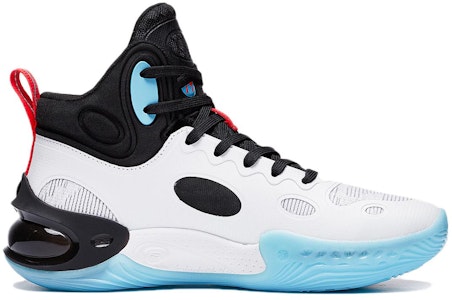 兒童 李寧 YOUNG 舒適 減震耐磨 中幫 兒童籃球鞋 白黑色 Order 兒童 李寧 YOUNG 舒適 減震耐磨 中幫 兒童籃球鞋 白黑色