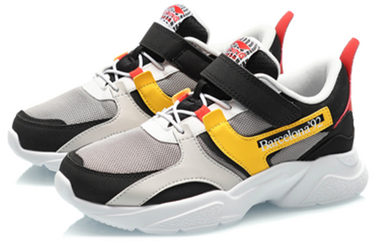 Lookbook 大童 LiNing李寧 巴塞隆納奧運會版運動鞋 黑黃紅