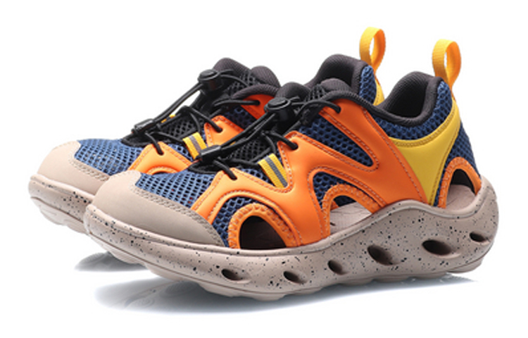 Lookbook (JR) Li-Ning 'Biru Oranye' YKUQ008-3