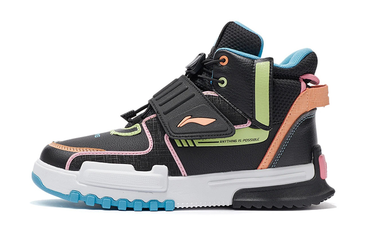 (Youth) Li-Ning 'Bu Ji High-Top RF Black'