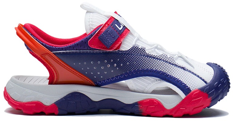 (Youth) Li-Ning 'Ta Lang Low-Top Casual Sport Sandals White-Blue' YKUS006-1 Order (Youth) Li-Ning 'Ta Lang Low-Top Casual Sport Sandals White-Blue' YKUS006-1