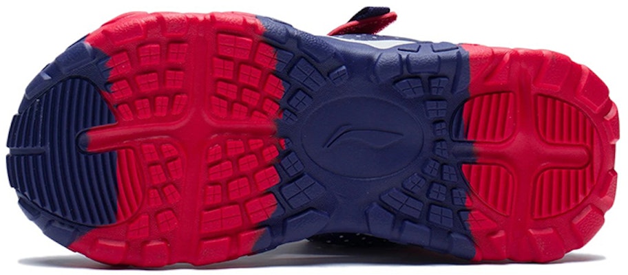(Youth) Li-Ning 'Ta Lang Low-Top Casual Sport Sandals White-Blue' YKUS006-1 Sizing (Youth) Li-Ning 'Ta Lang Low-Top Casual Sport Sandals White-Blue' YKUS006-1