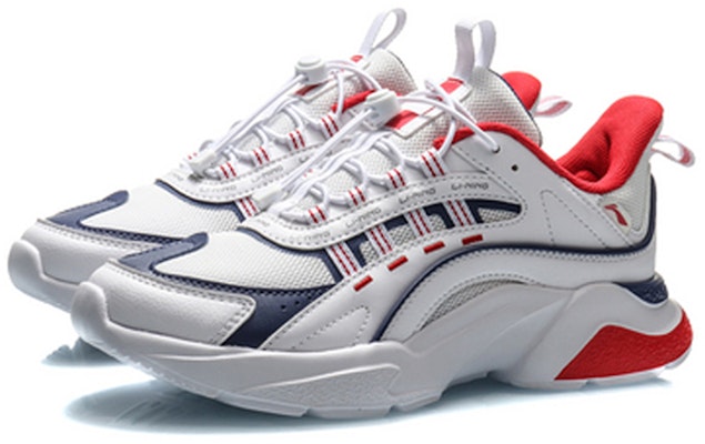 (Youth) Li-Ning 'White Blue Red' YKCQ242-1 Lookbook (Youth) Li-Ning 'White Blue Red' YKCQ242-1