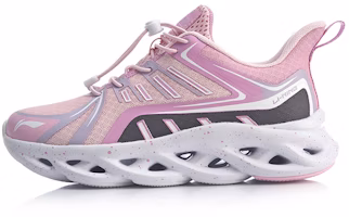 (Youth) Li-Ning Arc 'Lightweight Pink Running' YKFQ042-2 (Youth) Li-Ning Arc 'Lightweight Pink Running' YKFQ042-2