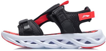 (Youth) Li-Ning Arc 'Shock-Absorbing Sandal Black Red' YKUR006-1 (Youth) Li-Ning Arc 'Shock-Absorbing Sandal Black Red' YKUR006-1