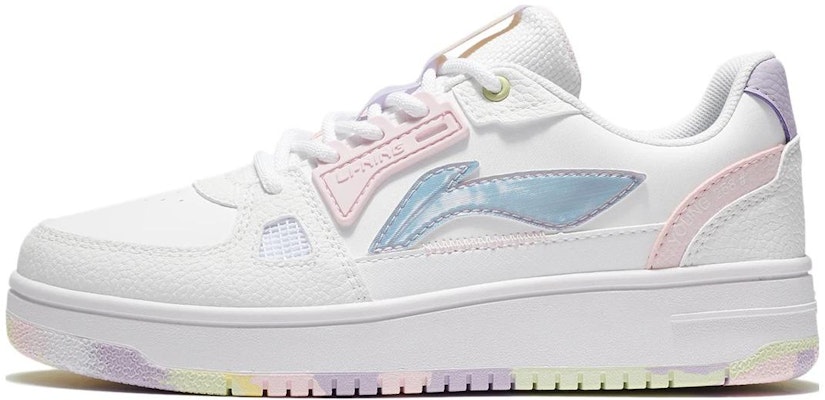 (JR) 李寧カジュアルロー「白ピンク青」 YKCS096-66 Buy (JR) 李寧カジュアルロー「白ピンク青」 YKCS096-66