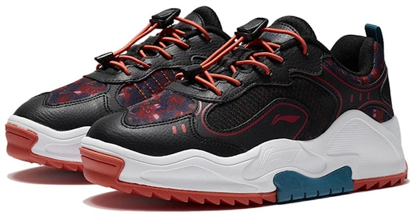 大童 LiNing李寧 溯源 舒適耐磨低幫運動休閒鞋 黑色 Lookbook 大童 LiNing李寧 溯源 舒適耐磨低幫運動休閒鞋 黑色