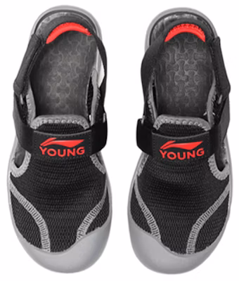 (JR) Sandal Nyaman Li-Ning 'Hitam Abu-Abu' YKUQ004-3 Shop (JR) Sandal Nyaman Li-Ning 'Hitam Abu-Abu' YKUQ004-3