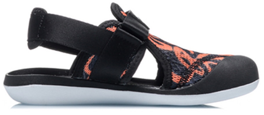 (JR) Li-Ning Comfortism Sandal 'Hitam Oren' YKUQ004-1 Order (JR) Li-Ning Comfortism Sandal 'Hitam Oren' YKUQ004-1