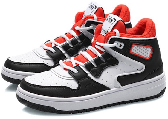 (Youth) Li-Ning High-Top 'Black White' YKCQ292-3 Lookbook (Youth) Li-Ning High-Top 'Black White' YKCQ292-3