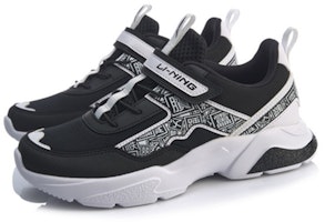 大童 LiNing 李寧 運動生活系列 逐趣童年輕便休閒運動鞋 黑白 Lookbook 大童 LiNing 李寧 運動生活系列 逐趣童年輕便休閒運動鞋 黑白