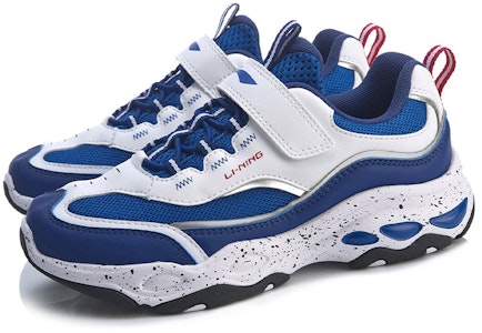 (JR) 李宁生活系列运动鞋 '蓝白款' YKCP258-5 Lookbook (JR) 李宁生活系列运动鞋 '蓝白款' YKCP258-5