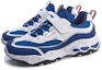 Lookbook (Youth) Li-Ning Lifestyle Series Sneakers 'Blue White' YKCP258-5