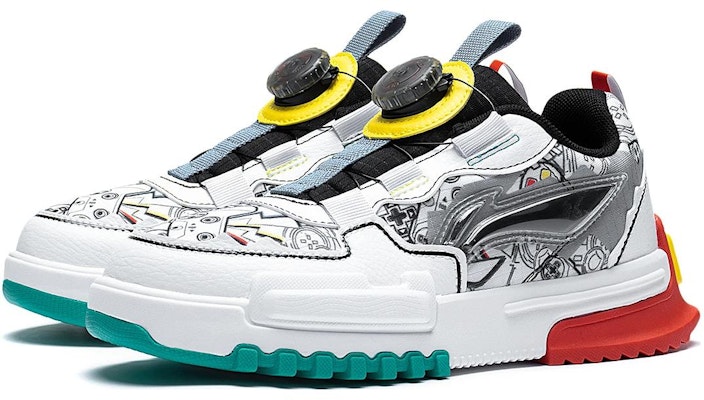 (JR) Li-Ning Low-Top 'Negro Blanco' YKCT006-3 Lookbook (JR) Li-Ning Low-Top 'Negro Blanco' YKCT006-3