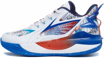 (Youth) Li-Ning Pioneer Team 3.5 Low 'White Blue Red' YKBT042-13 (Youth) Li-Ning Pioneer Team 3.5 Low 'White Blue Red' YKBT042-13