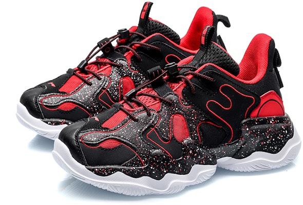 (Youth) Li-Ning Reburn 2020 'Black Red' YKCQ152-3 Lookbook (Youth) Li-Ning Reburn 2020 'Black Red' YKCQ152-3