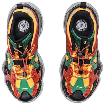 (Youth) Li-Ning Reburn 2020 'Red Green Yellow' YKCQ152-7 Shop (Youth) Li-Ning Reburn 2020 'Red Green Yellow' YKCQ152-7