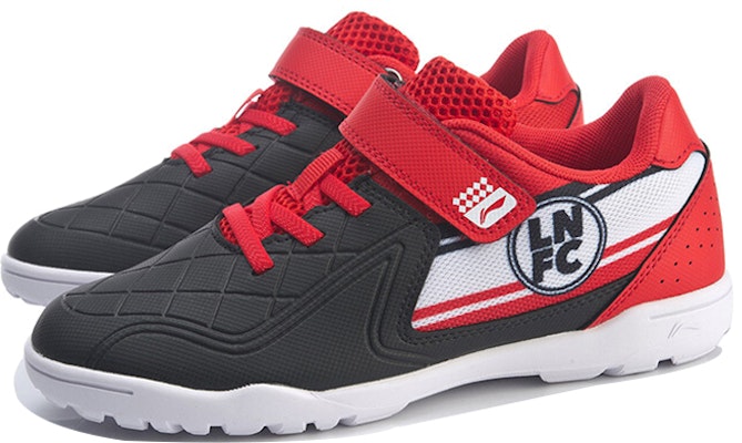 (Youth) Li-Ning Rubber Spiked 'Black Red' YKGQ004-1 Lookbook (Youth) Li-Ning Rubber Spiked 'Black Red' YKGQ004-1