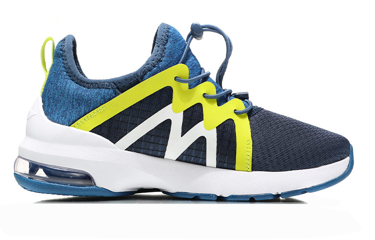 (Youth) Li-Ning Running Shoes 'Blue White Yellow' 圖 2