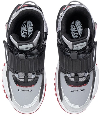 (Youth) Li-Ning Running Shoes 'Buji High Black' YKCR172-11 Lookbook (Youth) Li-Ning Running Shoes 'Buji High Black' YKCR172-11