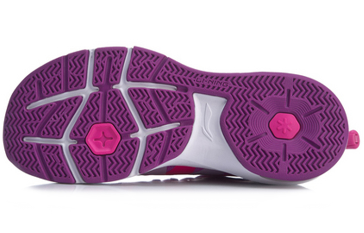 (Youth) Li-Ning Running Shoes 'Purple Pink' 圖 5