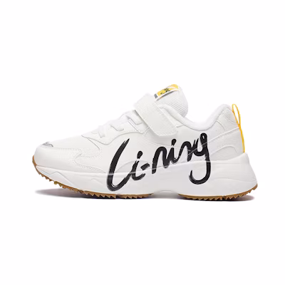 (Youth) Li-Ning Running Shoes Low 'Milk White'