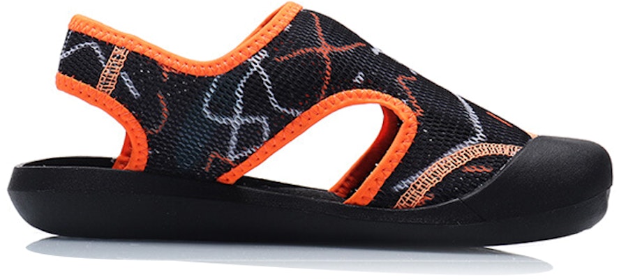 (JR) Sandalias Li-Ning 'Negro Naranja con Velcro' YKUP006-3 Order (JR) Sandalias Li-Ning 'Negro Naranja con Velcro' YKUP006-3