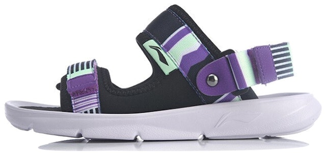 (JR) Sandal Li-Ning 'Hitam Ungu' YKUQ016-9 Buy (JR) Sandal Li-Ning 'Hitam Ungu' YKUQ016-9