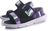 Lookbook (JR) Sandal Li-Ning 'Hitam Ungu' YKUQ016-9
