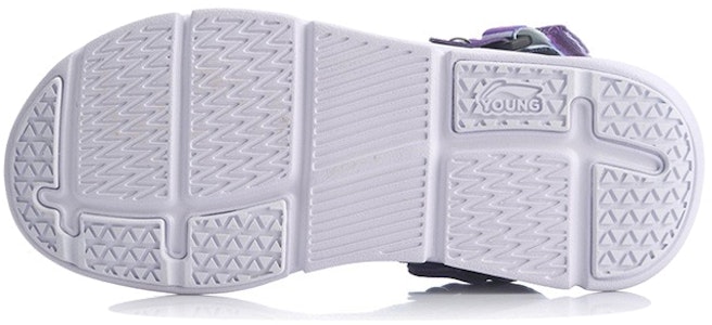 (JR) Sandal Li-Ning 'Hitam Ungu' YKUQ016-9 Purchase (JR) Sandal Li-Ning 'Hitam Ungu' YKUQ016-9