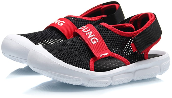 (JR) 리닝 샌들 '블랙 레드' (Li-Ning Sandal 'Black Red') YKUQ018-3 Lookbook (JR) 리닝 샌들 '블랙 레드' (Li-Ning Sandal 'Black Red') YKUQ018-3