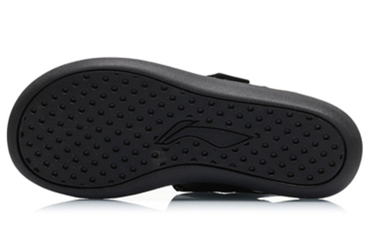 Purchase (JR) Sandal Li-Ning 'Comfort Velcro Hitam' YKUQ004-7