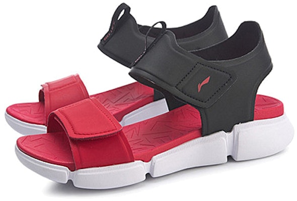 (Youth) Li-Ning Sandal 'Red Black Buckle' YKUP014-5 Lookbook (Youth) Li-Ning Sandal 'Red Black Buckle' YKUP014-5