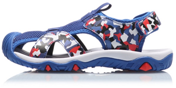 (JR) Sandal Li-Ning 'Camo Merah Biru' YKUP008-3 Buy (JR) Sandal Li-Ning 'Camo Merah Biru' YKUP008-3