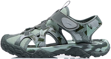 (Youth) Li-Ning Sandals 'Camo Foam Green' YKUR012-1 (Youth) Li-Ning Sandals 'Camo Foam Green' YKUR012-1