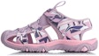 Buy (Youth) Li-Ning Simple Sandals 'Butterfly Orchid Purple' YKUQ012-2