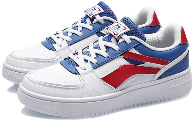(JR) 리닝 스니커즈 로우 '화이트 블루' (Li-Ning Sneaker Low '화이트 블루') YKCQ288-5 Lookbook (JR) 리닝 스니커즈 로우 '화이트 블루' (Li-Ning Sneaker Low '화이트 블루') YKCQ288-5
