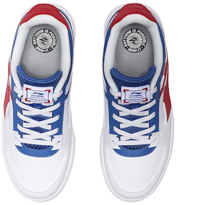 (JR) 리닝 스니커즈 로우 '화이트 블루' (Li-Ning Sneaker Low '화이트 블루') YKCQ288-5 Shop (JR) 리닝 스니커즈 로우 '화이트 블루' (Li-Ning Sneaker Low '화이트 블루') YKCQ288-5
