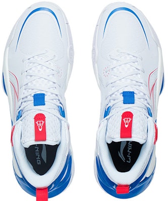 (Youth) Li-Ning Sonic 10 V1 Low 'White Blue' ABPS013-4 Lookbook (Youth) Li-Ning Sonic 10 V1 Low 'White Blue' ABPS013-4