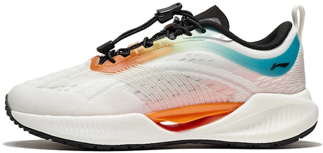 大童 LiNing李寧 超輕19 防滑耐磨 低幫 跑步鞋 白橙 Buy 大童 LiNing李寧 超輕19 防滑耐磨 低幫 跑步鞋 白橙