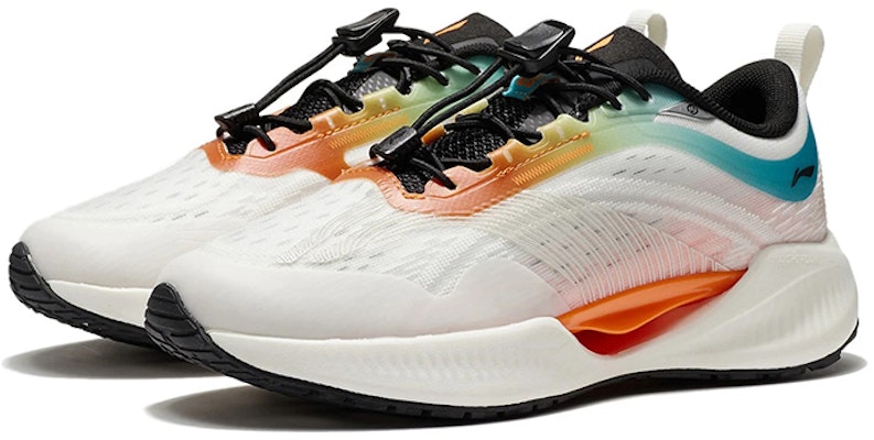 (Youth) Li-Ning Super Light XIX 'White Orange' YKFS018-1 Lookbook (Youth) Li-Ning Super Light XIX 'White Orange' YKFS018-1
