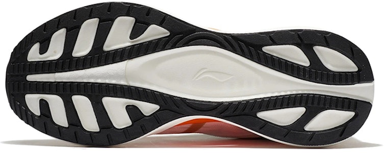 大童 LiNing李寧 超輕19 防滑耐磨 低幫 跑步鞋 白橙 Sizing 大童 LiNing李寧 超輕19 防滑耐磨 低幫 跑步鞋 白橙