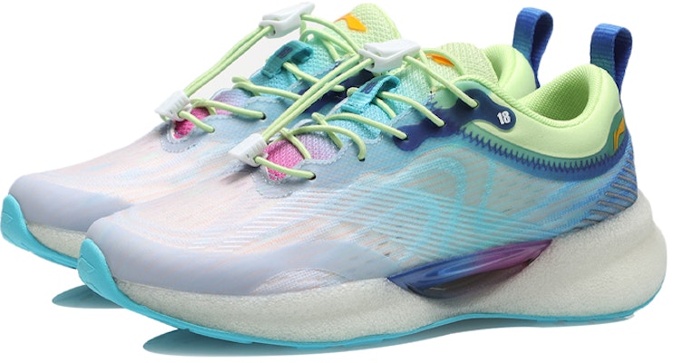 (JR) Li-Ning Super Light XVIII 'Biru Muda Hijau' YKFR046-11 Lookbook (JR) Li-Ning Super Light XVIII 'Biru Muda Hijau' YKFR046-11